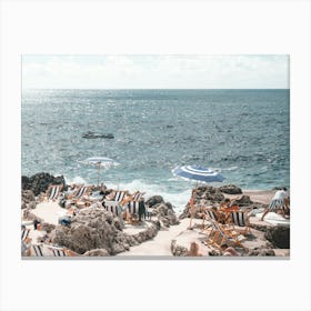 La Fontelina Beach Club, Capri Italy Canvas Print