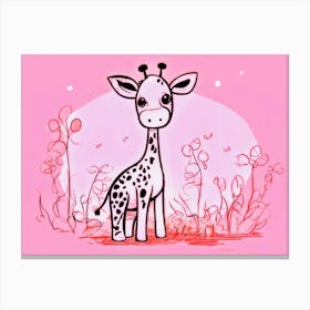 Giraffe Canvas Print