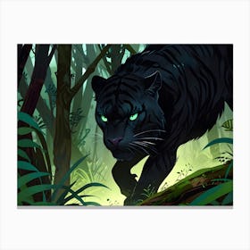 Black Panther 1 Canvas Print