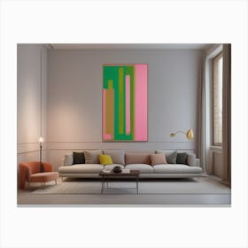 Abstract Painting 43 Canvas Print