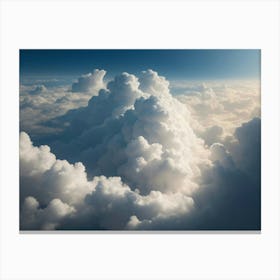 Sea Of Clouds All Around Canvas Print
