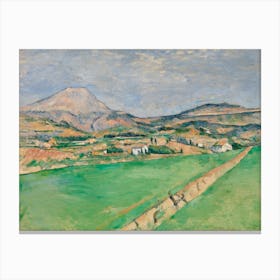 Toward Mont Sainte Victoire, Paul Cézanne Canvas Print