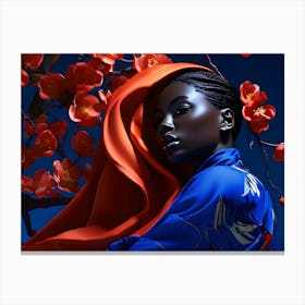 African People Fashion Art 21 Canvas Print