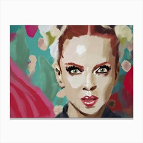 Shirley Manson of Garbage Canvas Print