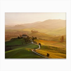 Val D Orcia Canvas Print