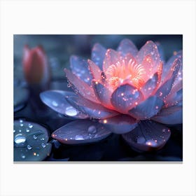 Lotus Flower 19 Canvas Print