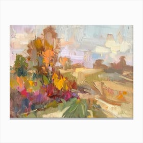 Autumn Landscape Original Fine Art Canvas Print