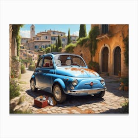 Backstreet Fiat Canvas Print