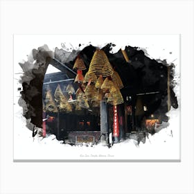 Kun Iam Temple, Macau, China Canvas Print