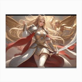 Angel Of The Gods Canvas Print