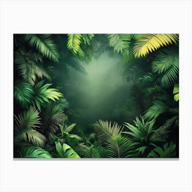 Jungle Background 1 Canvas Print