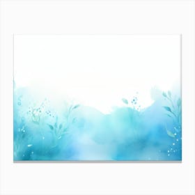 Watercolor Background 1 Canvas Print