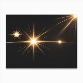 Starbursts Canvas Print