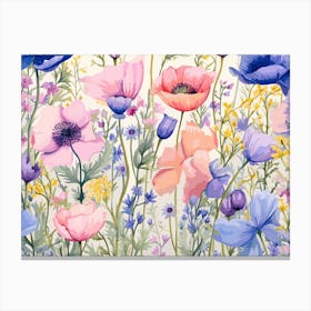 Wild Flowers Canvas Print