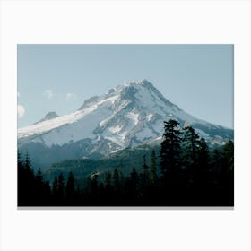 Blue Mount Hood Canvas Print