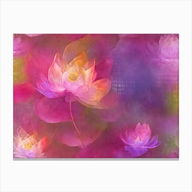 Lotus Flower 2 Canvas Print