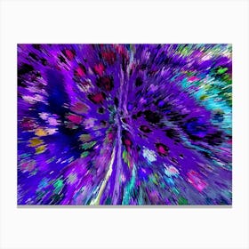 Acrylic Extruded Painting 626 Canvas Print