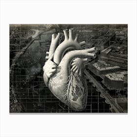 Heart In The City (XIII) Canvas Print