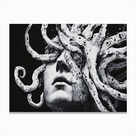 Octopus Head 2 Canvas Print