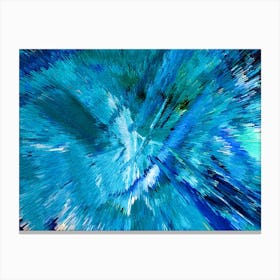 Acrylic Extruded Painting 560 Canvas Print