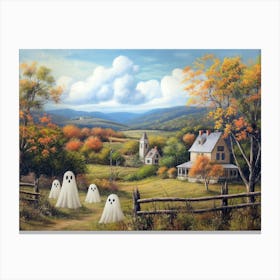 Ghosts In The Country 1 Canvas Print