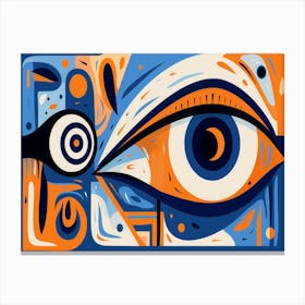 Eye Of The Gods 4 Canvas Print