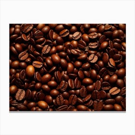 Coffee Beans 25 Canvas Print