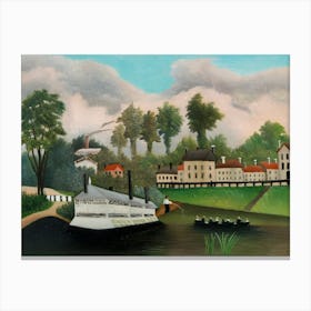 'River View' Canvas Print