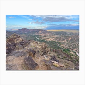 White Rock Overlook Park, New Mexico 2 - Horizontal Canvas Print