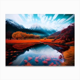 Autumn In The Mountains 7 Canvas Print