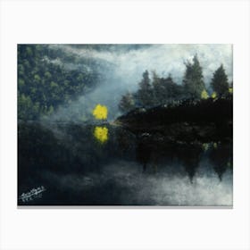 The Paradise Lake Canvas Print