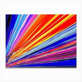 Abstract geometric Painting Canvas Print