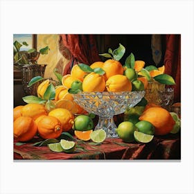 Citrus Bowl Canvas Print