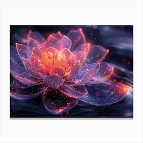 Lotus Flower 57 Canvas Print