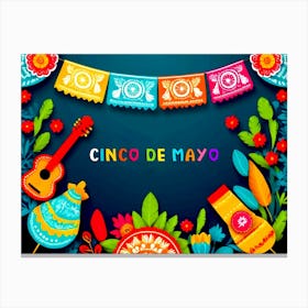 Cinco De Mayo 2 Canvas Print