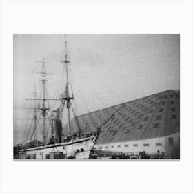 Autum 2024 Chatham Dockyard Gannet Canvas Print