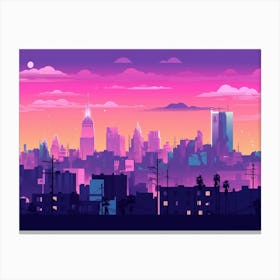 Casablanca Skyline 3 Canvas Print