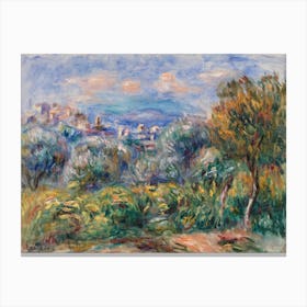 Landscape (1917), Pierre Auguste Renoir Canvas Print