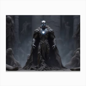 Iron Man As An Ancient Superhero Canvas Print