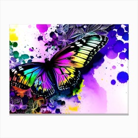 Colorful Butterfly 20 Canvas Print