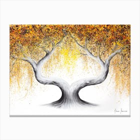 Ace Of Spades Tree Canvas Print