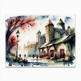 Castle Canvas Print