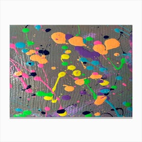 Splatter Painting 2 Canvas Print