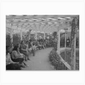 Untitled Photo, Possibly Related To At The Imperial County Fair, California By Russell Lee Canvas Print