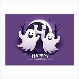 Happy Halloween 1 Canvas Print