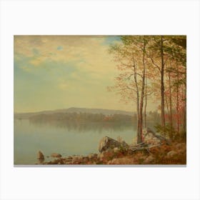 Autumn Landscape, Albert Bierstadt Canvas Print