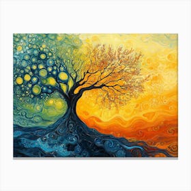 Two Seasons Canvas Print