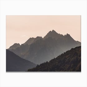 Mountain Layers Canvas Print