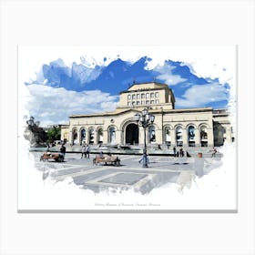 History Museum Of Armenia, Yerevan, Armenia Canvas Print