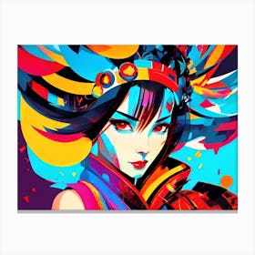 Chinese Girl 8 Canvas Print